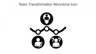 Team Transformation Monotone Icon In Powerpoint Pptx Png And Editable Eps Format