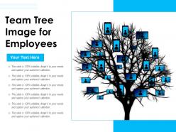 Team tree image for employees