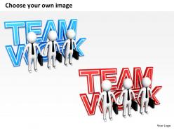 Team united to face business issues ppt graphics icons powerpoint