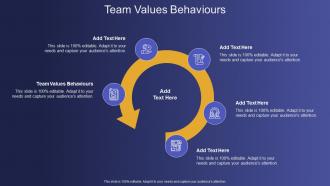 Team Values Behaviours In Powerpoint And Google Slides Cpb