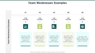 Team Weaknesses Examples In Powerpoint And Google Slides Cpb