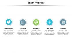 Team worker ppt powerpoint presentation gallery format ideas cpb