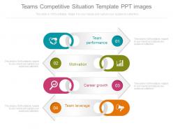 Teams competitive situation template ppt images