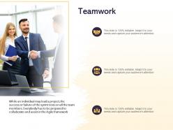 Teamwork collaborate ppt powerpoint presentation slides files