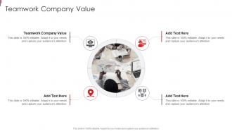 Teamwork Company Value In Powerpoint And Google Slides Cpb
