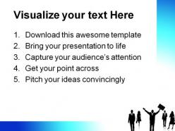 Teamwork concept business powerpoint templates and powerpoint backgrounds 0611