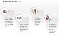 Teamwork global business solutions financial matter expert ppt icons graphics