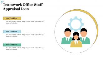 Teamwork Office Staff Appraisal Icon