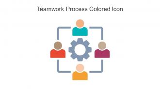 Teamwork Process Colored Icon In Powerpoint Pptx Png And Editable Eps Format