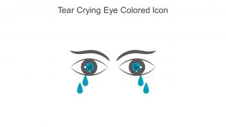 Tear Crying Eye Colored Icon In Powerpoint Pptx Png And Editable Eps Format