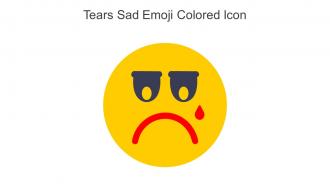 Tears Sad Emoji Colored Icon In Powerpoint Pptx Png And Editable Eps Format