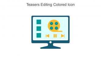 Teasers Editing Colored Icon In Powerpoint Pptx Png And Editable Eps Format