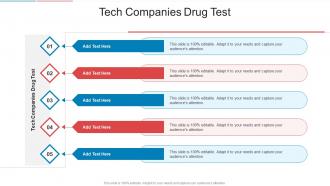 Tech Companies Drug Test In Powerpoint And Google Slides Cpb