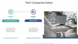 Tech Companies Salary In Powerpoint And Google Slides Cpb