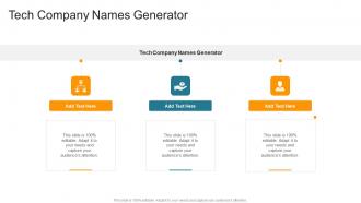 Tech Company Names Generator In Powerpoint And Google Slides Cpb