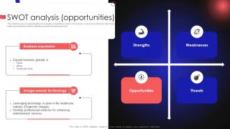 Tech Company Profile SWOT Analysis Opportunities Ppt Guidelines CP SS