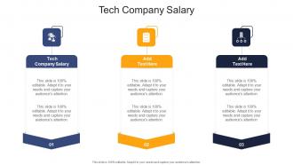 Tech Company Salary In Powerpoint And Google Slides Cpb