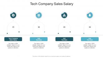 Tech Company Sales Salary In Powerpoint And Google Slides Cpb