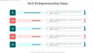 Tech Entrepreneurship Ideas In Powerpoint And Google Slides Cpb
