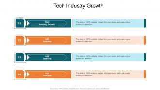 Tech Industry Growth In Powerpoint And Google Slides Cpb
