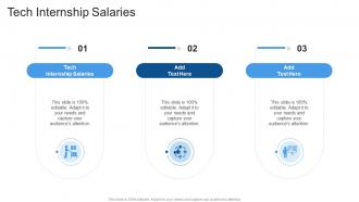 Tech Internship Salaries In Powerpoint And Google Slides Cpb