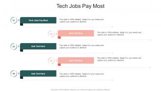 Tech Jobs Pay Most In Powerpoint And Google Slides Cpb