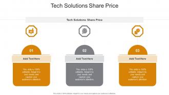 Tech Solutions Share Price In Powerpoint And Google Slides Cpb
