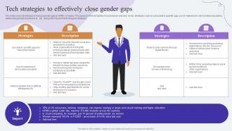 Tech Strategies To Effectively Close Gender Gaps Comprehensive Guide To KPMG Strategy SS