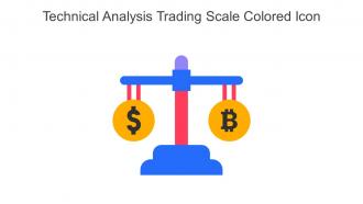 Technical Analysis Trading Scale Colored Icon In Powerpoint Pptx Png And Editable Eps Format