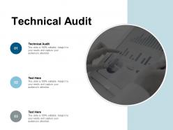 Technical audit ppt powerpoint presentation layouts graphics download cpb