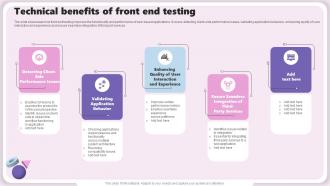 Technical Benefits Of Front End Testing