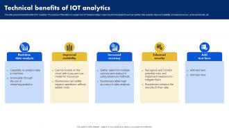 Technical Benefits Of IoT Analytics Analyzing Data Generated By IoT Devices