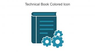 Technical Book Colored Icon In Powerpoint Pptx Png And Editable Eps Format