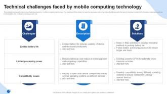 Technical Challenges Faced By Mobile Computing Technology