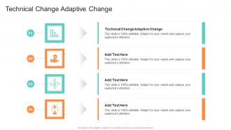 Technical Change Adaptive Change In Powerpoint And Google Slides Cpb