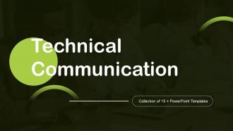 Technical Communication Powerpoint Ppt Template Bundles