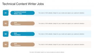 Technical Content Writer Jobs In Powerpoint And Google Slides Cpb