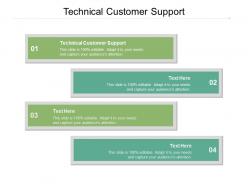 Technical customer support ppt powerpoint presentation inspiration samples cpb