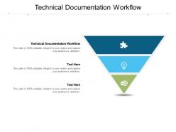 Technical documentation workflow ppt powerpoint presentation outline icon cpb
