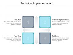 Technical implementation ppt powerpoint presentation professional example topics cpb