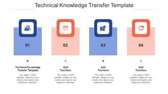 Technical Knowledge Transfer Template Ppt Powerpoint Presentation Show Cpb