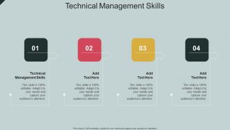 Technical Management Skills In Powerpoint And Google Slides Cpb