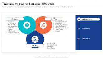 Technical On Page And Off Page Seo Audit Website Audit To Improve Seo And Conversions
