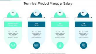 Technical Product Manager Salary In Powerpoint And Google Slides Cpb