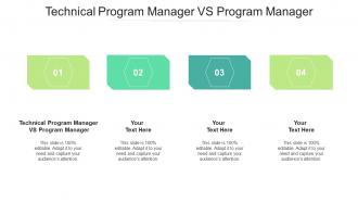 Technical program manager vs program manager ppt powerpoint presentation layouts example cpb