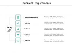 Technical requirements ppt powerpoint presentation outline example cpb