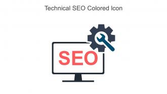 Technical SEO Colored Icon In Powerpoint Pptx Png And Editable Eps Format