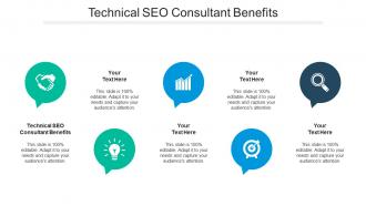 Technical seo consultant benefits ppt powerpoint presentation pictures slides cpb