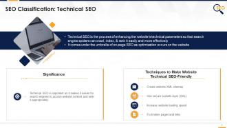 Technical seo with significance and techniques edu ppt