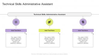 Technical Skills Administrative AssistantIn Powerpoint And Google Slides Cpb